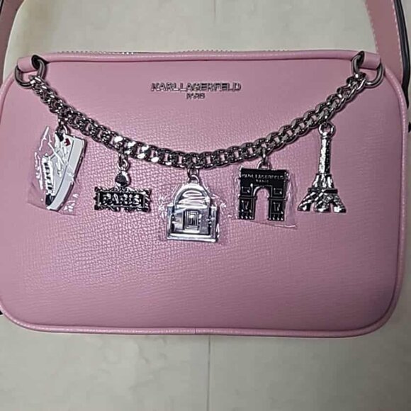 Karl Lagerfeld Handbags - Karl Lagerfeld Paris pink